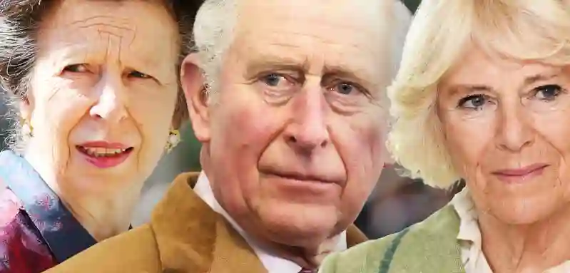 König Charles III., Prinzessin Anne,  Herzogin Camilla Royals fast gestorben