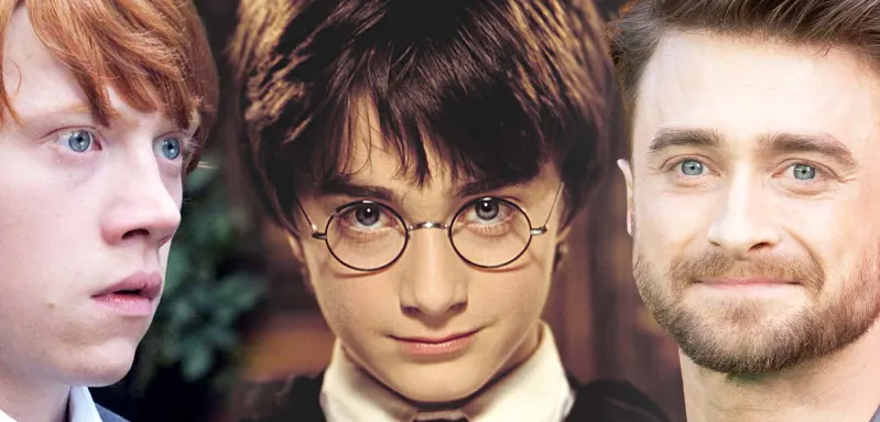 Harry Potter Stars früher heute Rupert Grint, Daniel Radcliffe