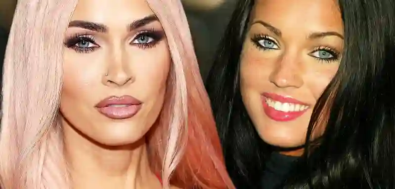 Megan Fox Stars vor Beauty Op