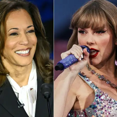 Kamala Harris und Taylor Swift