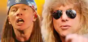 Axl Rose, Steven Adler und co. früher