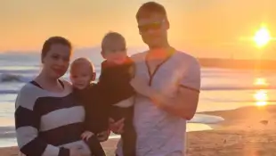 Sarafina und Peter Wollny mit Emory und Casey