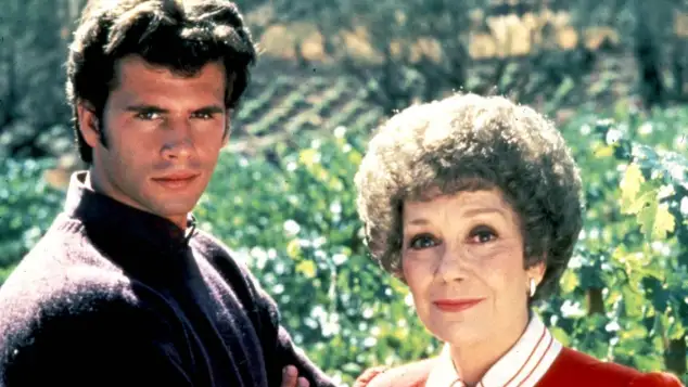 Lorenzo Lamas und Jane Wyman