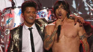 Bruno Mars und Anthony Kiedis