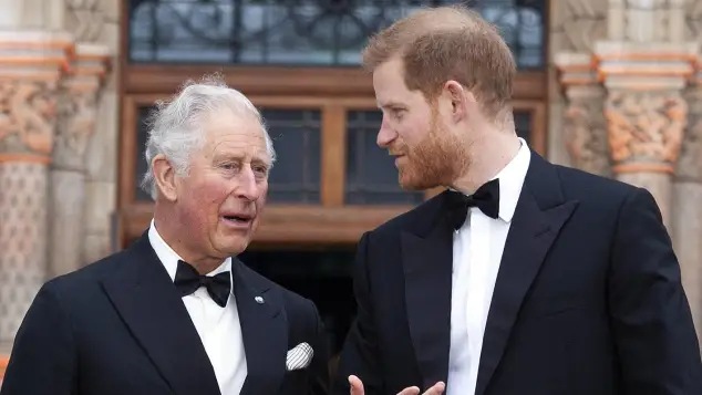 Prinz Harry und Prinz Charles 