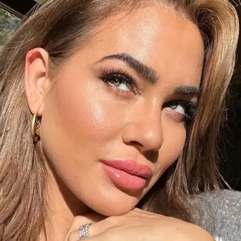 Jessica Haller auf einem Instagram-Selfie 2023