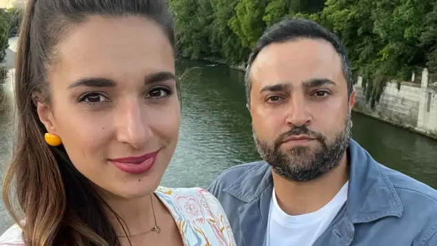 Sally Özcan mit Murat