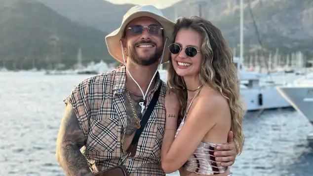 Julian Evangelos und Stephanie Schmitz