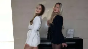 Davina Geiss Shania Geiss Outfit Silvester