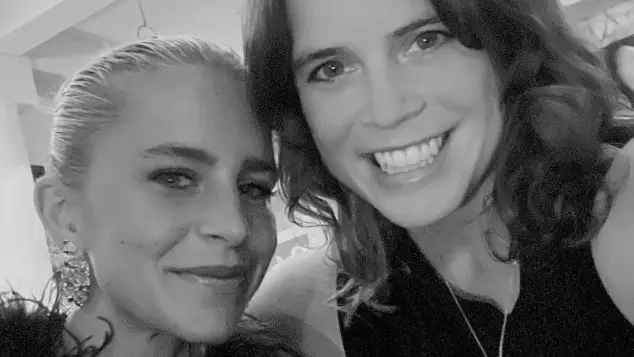 Caro Daur und Prinzessin Eugenie