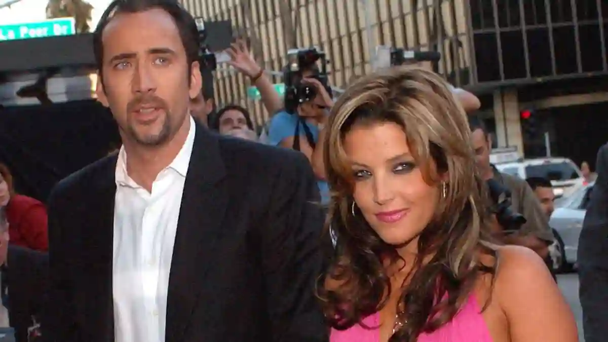 Nicolas Cage und Lisa Marie Presley