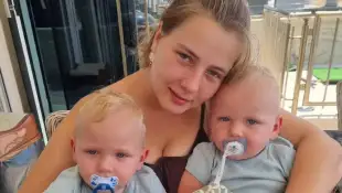 Sarafina, Casey und Emory Wollny