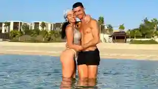 Georgina Rodriguez und Cristiano Ronaldo super verliebt