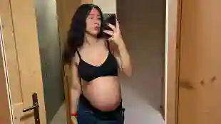 Aurora Ramazzotti zeigt ihren kugelrunden Babybauch