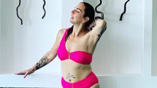 Danni Büchner im knappen Bikini