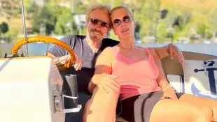 Thomas Gottschalk und Karina Mroß ganz verliebt