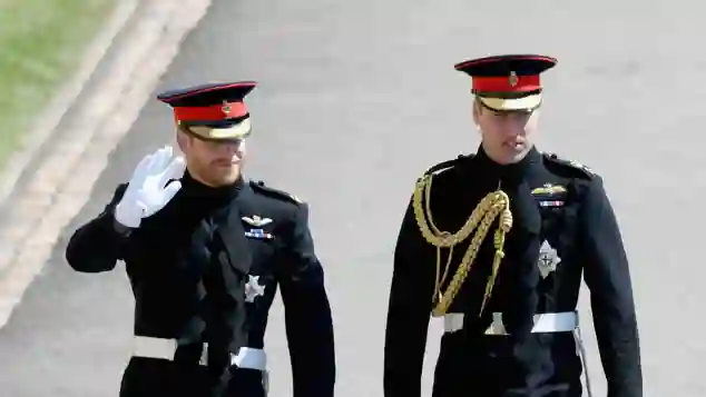 Prinz Harry und Prinz William bei Harrys Hochzeit, Prinz Harry, Prinz William