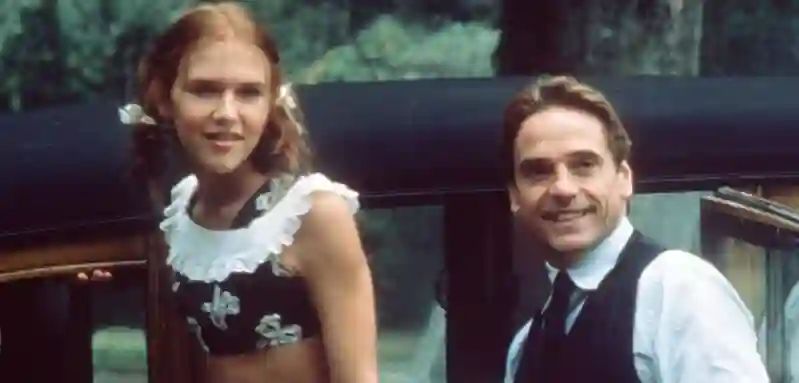 Dominique Swain und Jeremy Irons in „Lolita“ 1997