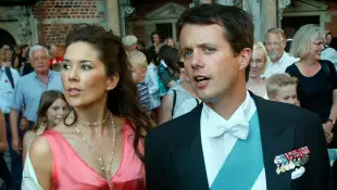 Prinzessin Mary und Prinz Frederik früher