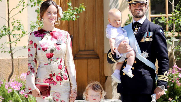 Süßes Familienfoto: Prinzessin Sofia und Prinz Carl Philip ...