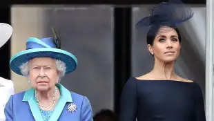 Königin Elisabeth II. und Herzogin Meghan