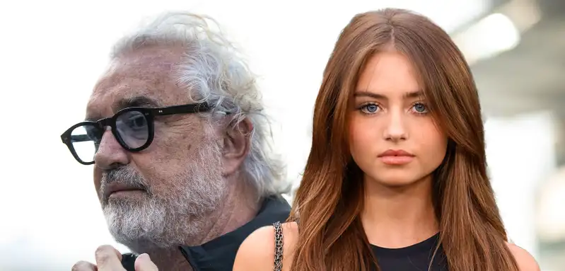 Leni Klum und Flavio Briatore