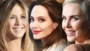 Charlize Theron, Jennifer Aniston,  Angelina Jolie Stars 40 Single