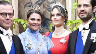 Prinzessin Sofia und Prinz Carl Philip, Victoria und ihr Mann Prinz Daniel