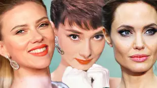Scarlett Johansson, Angelina Jolie, Audrey Hepburn attori più belli