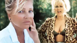 Tatjana Simic earlier today