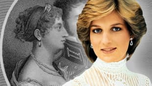 Prinzessin Charlotte von Wales und Lady Diana