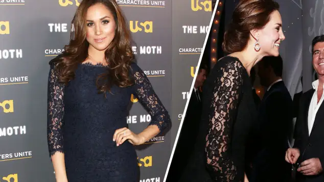 Kate und Meghan im gleichen Kleid: Wem steht's besser?