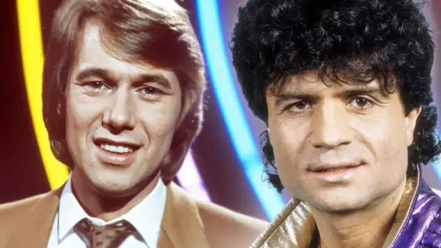 Frauenschwarm damals Roland Kaiser, Costa Cordalis,