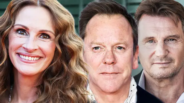 Julia Roberts' berühmte Männer: Von Liam Neeson bis Kiefer Sutherland