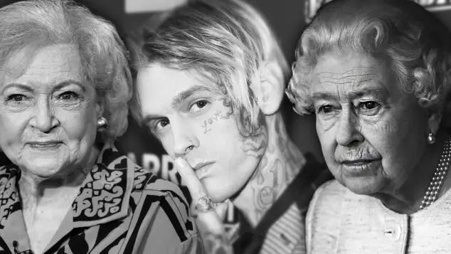 Todesfälle 2022, die uns besonders berührt haben: aaron carter , Betty White, queen elizabeth ii