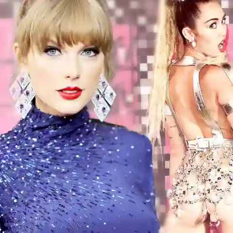 Taylor Swift, Miley Cyrus, Demi Lovato Kinderstars heiße Outfits
