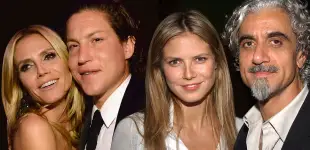 Heidi Klum, Vito Schnabel und Ric Pipino