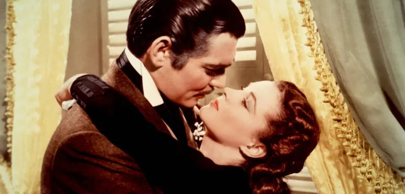 Clark Gable und Vivien Leigh im Film „Vom Winde verweht“