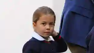 Prinzessin Charlotte an ihrem ersten Schultag am 5. September 2019