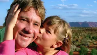 Steve Irwin und Tochter Bindi Irwin