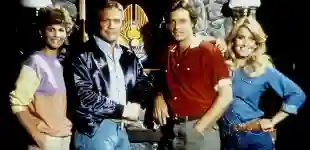 „Ein Colt für alle Fälle“-Darsteller: Markie Post, Lee Majors, Douglas Barr und Heather Thomas