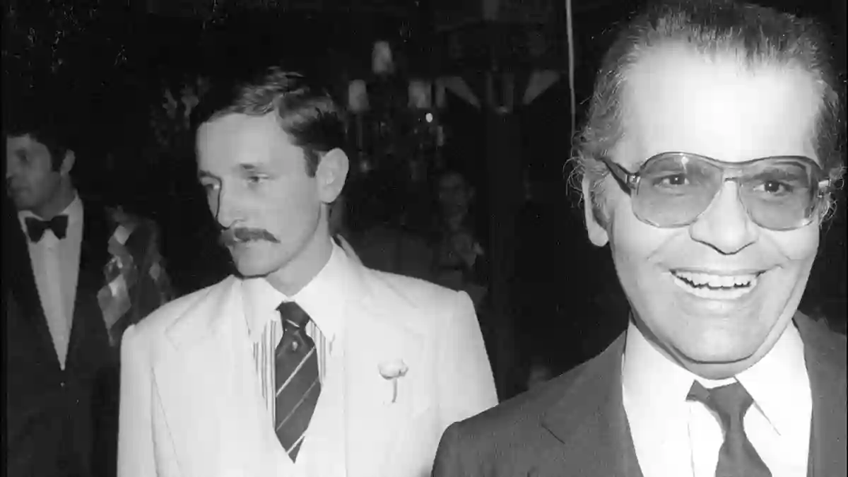 Karl Lagerfeld und Jacques De Bascher