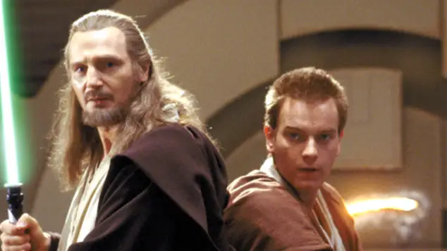 Liam Neeson und Ewan McGregor in „Star Wars“