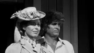 Karen Grassle und Michael Landon