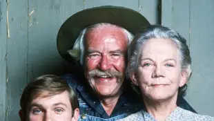 „Die Waltons“: Richard Thomas, Ellen Corby und Will Geer