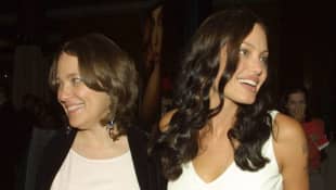Marcheline Bertrand und Angelina Jolie