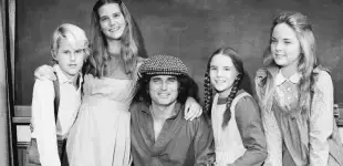 „Unsere kleine Farm“: Michael Landon Jr., Leslie Landon, Michael Landon, Melissa Gilbert, Melissa Sue Anderson