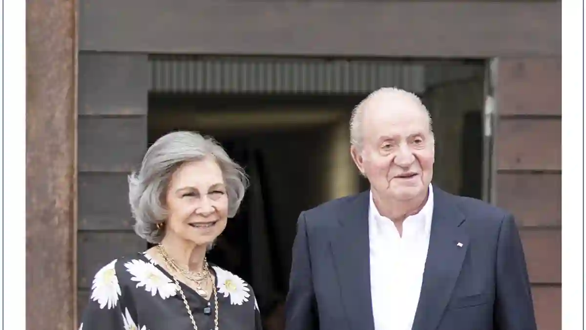 Königin Sofia und König Juan Carlos Weihnachtskarte
