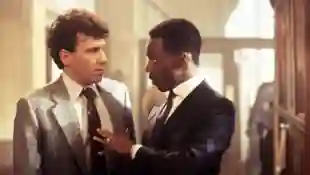 Paul Reiser und Eddie Murphy in „Beverly Hills Cop“ 1987