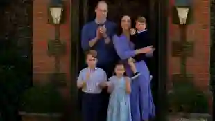 'Prince George & Princess Charlottes Homeschooling ist zu Ende Cambridge Familie William Kate Middleton